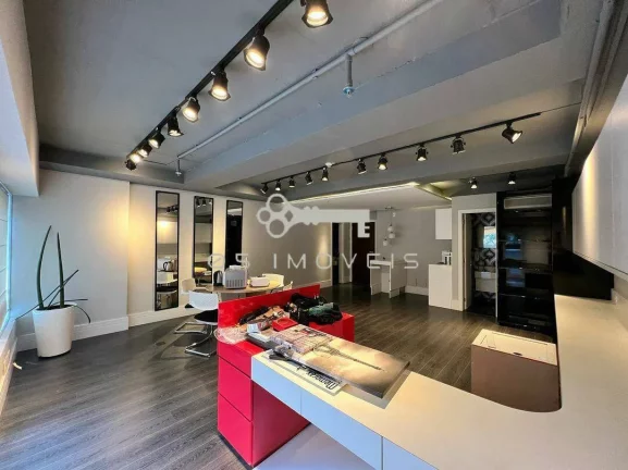 Imagem Sala Comercial no Edifício Quebec , Alphaville 55m² 2 banhos sacada. Veja!