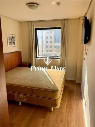 Imagem Flat disponível para locação no Mercure São Paulo Moema Times Square Hotel, com 58m², 2 dormitórios e 1 vaga