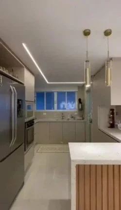 Imagem Apartamento com 3 dormitórios à venda, 147 m² por R$ 2.500.000,00 - Gonzaga - Santos/SP