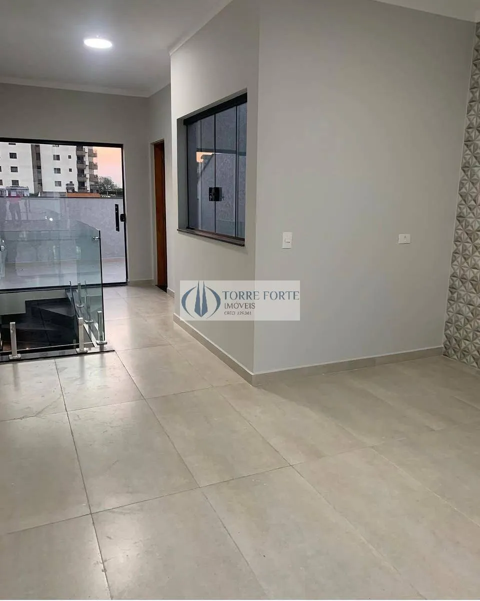 Imagem Sobrado novo, 3 dormitórios suítes, 160 m2, 2 vagas, na Vila Carrão