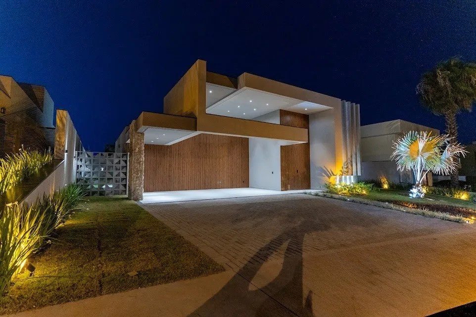 Imagem Linda Casa Térrea de Alto Padrão em Condomínio Completo com Lazer e Segurança