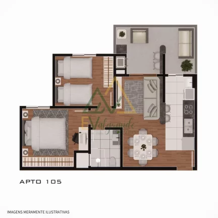 Imagem Apartamento à venda Weissópolis Pinhais PR