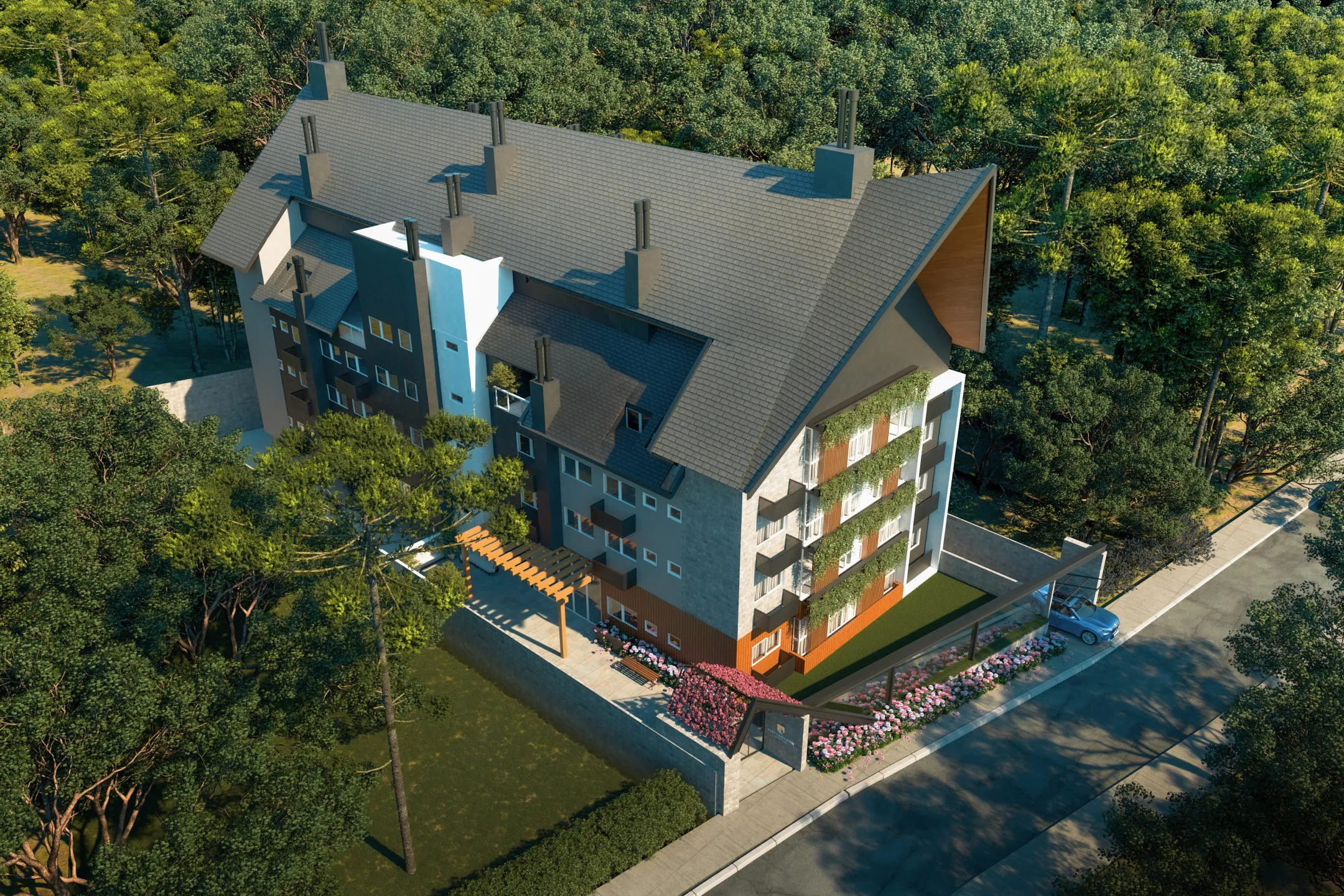 Imagem Apartamento à venda em Gramado, Floresta, com 2 quartos, 74.09m2