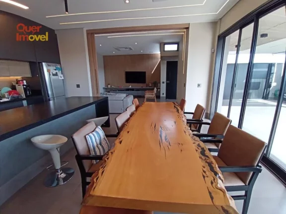 Imagem Residência de luxo no Condomínio Villa Di Maria: 3 suítes, 263,33 m² em Quintas de São José, Ribeirão Preto-SP - Quer Imóvel Negócios Imobiliários.