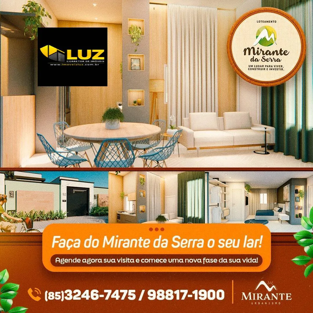 Imagem Casas Novas! Venha desfrut do Melhor da Serra de Maranguape, Morando AQUI!