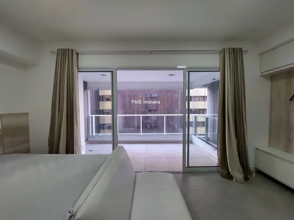 Imagem Apartamento moderno na Consolação: 1 quarto, 1 suíte, 1 sala, 1 vaga - São Paulo-SP