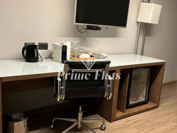 Imagem Flat disponível para venda no Meliá Ibirapuera, com 26m², 1 dormitório e 1 vaga
