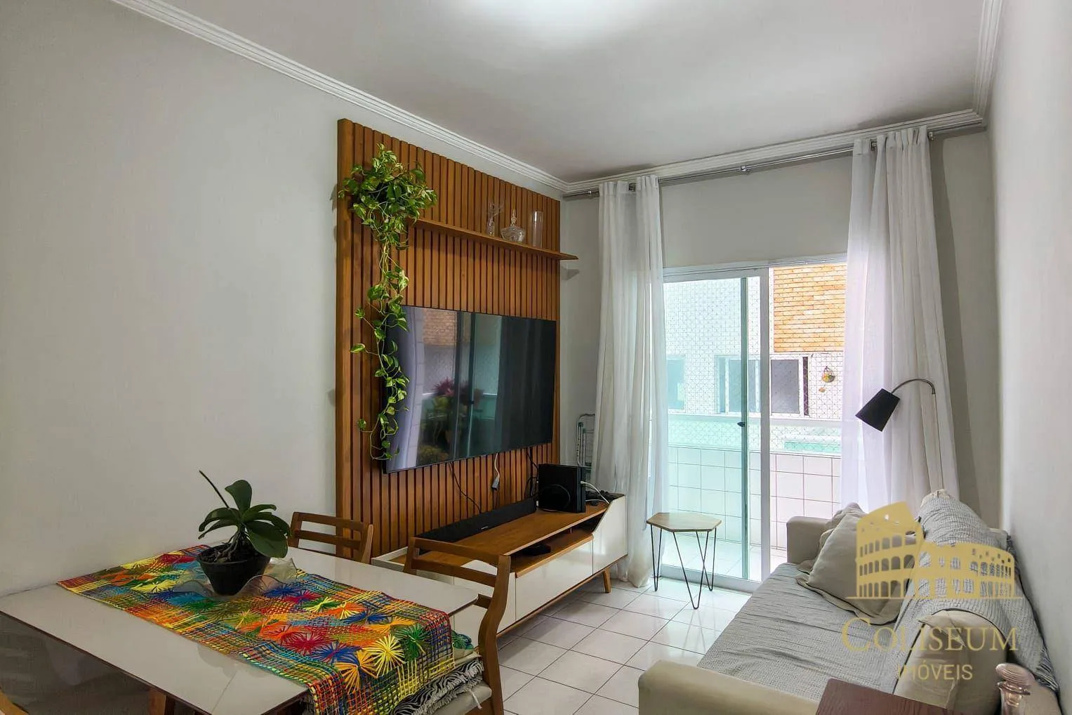 Imagem Apartamento com 1 dormitório à venda, 50 m² por R$ 305.000,00 - Vila Assunção - Praia Grande/SP