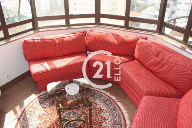 Imagem Apartamento com 3 dormitórios, 227 m² - venda por R$ 2.000.000,00 ou aluguel por R$ 18.108,00/mês - Moema - São Paulo/SP