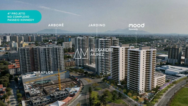 Imagem Mood Kennedy, apartamentos à venda, 3 quartos, Bairro Presidente Kennedy.