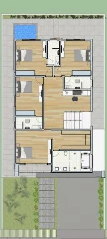 Imagem VENDA DE SOBRADO NOVO NO CONDOMÍNIO REAL PARK, EM ARUJÁ/SP, 300m² com 4 suítes amplas, suíte máster com hidro, área gourmet e piscina. CONSULTE-NOS.