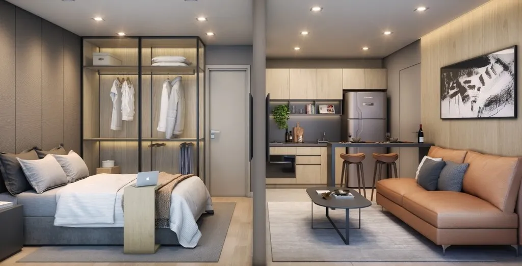 Imagem Convidamos você a repensar o morar contemporâneo, elevando seu apartamento a outro nível e trazen...