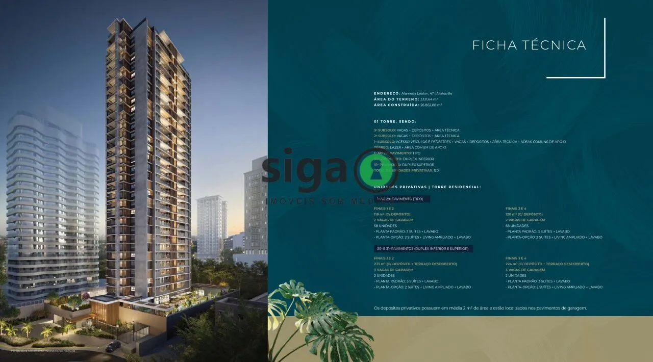 Foto do imóvel APARTAMENTOS A VENDA EM ALPHAVILLE