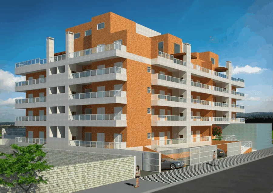Imagem Apartamento á Venda - Bertioga Litoral - com 77m² 2 dormitórios -1 suíte Varanda gourmet