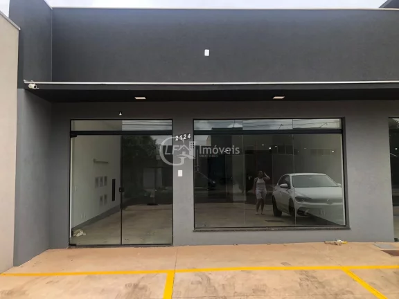 Imagem Salão Comercial para Locação em Campo Grande-MS, Bairro Carandá Bosque: 1 Sala, 1 Banheiro, 2 Vagas de Garagem, 56,41 m² de Área.