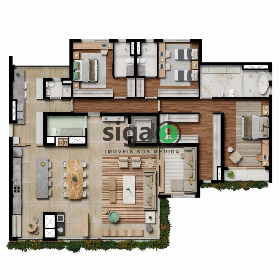 Imagem Apartamento para venda em Moema 04 Suítes, São Paulo - SP