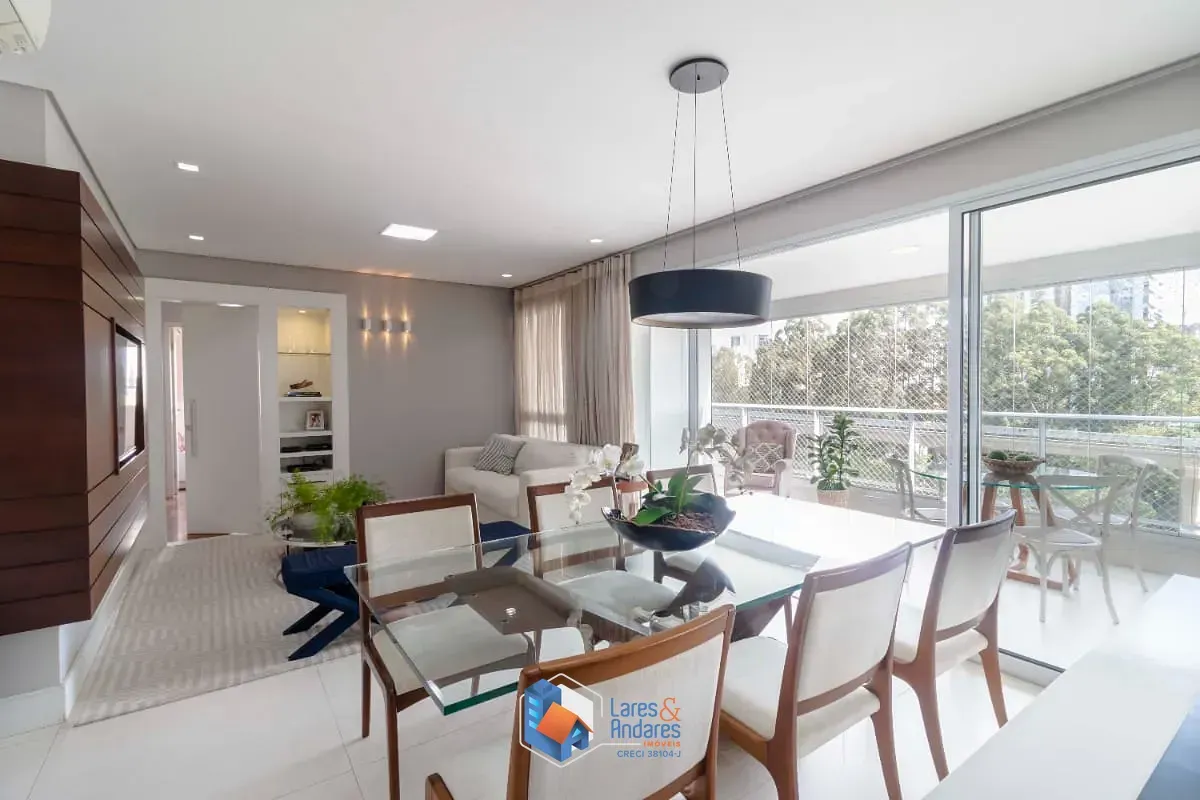 Imagem Apartamento para venda em Cidade Monções com 3 quartos, sendo 3 suítes, 134m²