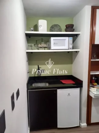 Imagem Flat disponível para locação no Flat Poeta Drummond, com 28m², 1 dormitório e 1 vaga de garagem