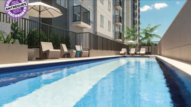 Foto do imóvel Apartamento com 2 Quartos à Venda ou Temporada, 40 m² em Dos Casa - São Bernardo do Campo