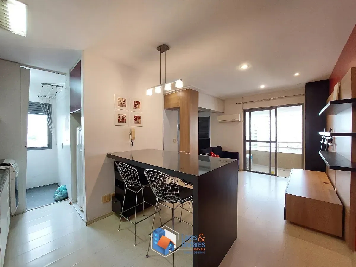 Foto do imóvel Apartamento para venda em Brooklin Paulista com 1 quarto, 43m² em Avenida Portugal