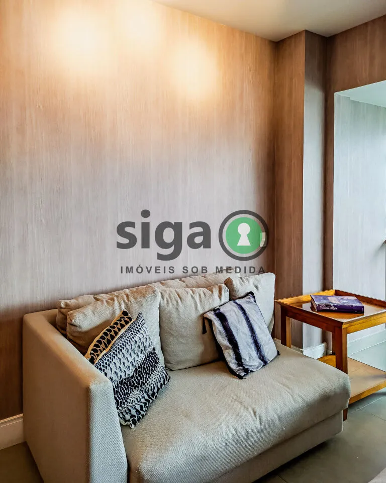 Imagem Apartamento para locação e venda com 1 suíte e 2 vagas - Brooklin - São Paulo/SP