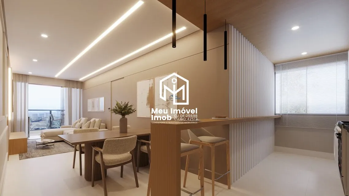 Imagem Res. Vivant Apto 3 Quartos 1 Suíte 2 Vagas 75m² Luziânia/GO
