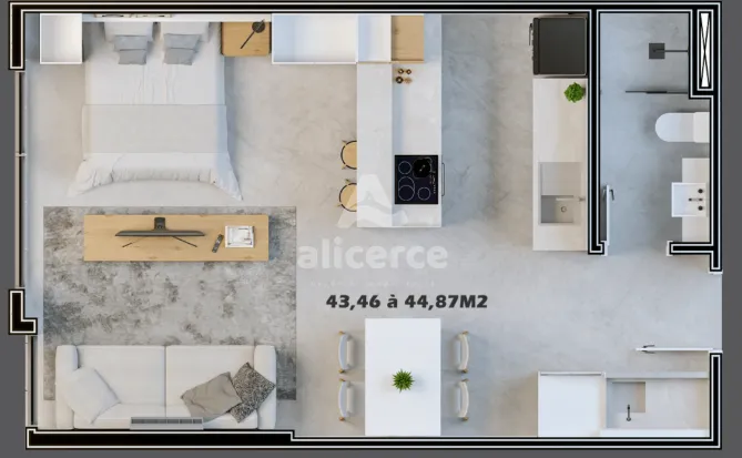 Imagem Apartamento no Viva Trindade - Conforto e Praticidade com Supermercado Dentro do Condomínio
