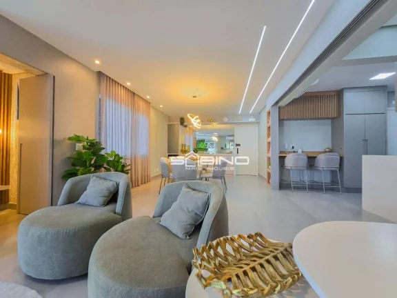 Imagem Apartamento com Vista Para o Mar à venda, com 4 suítes 195m² m Riviera de São Lourenço - Bertioga S/P Litoral Norte.