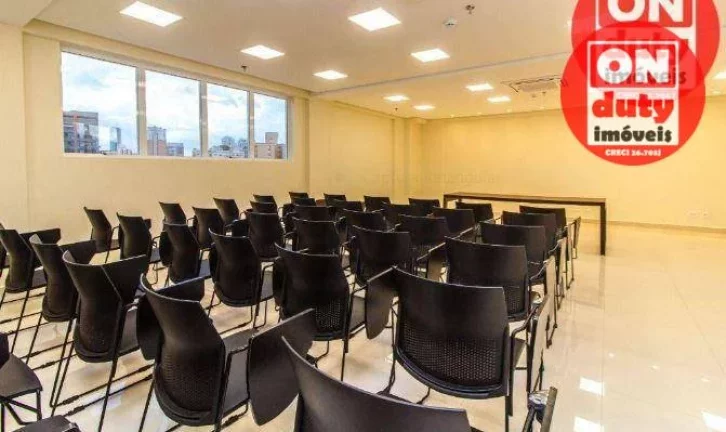 Imagem Sala para alugar, 104 m² por R$ 12.727,21/mês - Vila Mathias - Santos/SP