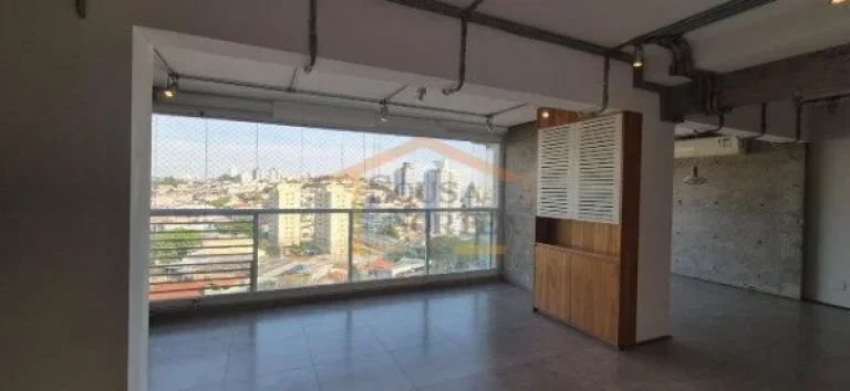 Imagem Apartamento com 104m², junção de 2 unidades, dispõe de 2 dormitórios, sendo 2 suites, podendo a...