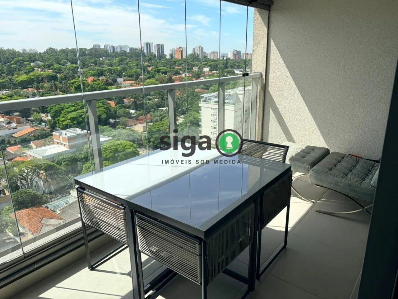 Imagem Apartamento mobiliado para venda no Alto da Boa Vista, São Paulo - SP