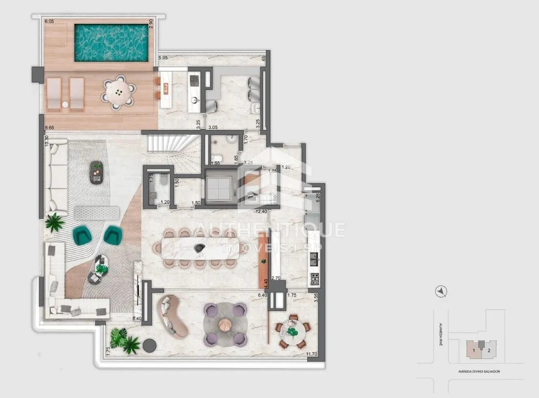 Imagem AURA MOEMA - Apartamento à venda no bairro Moema - São Paulo/SP, Zona Sul
