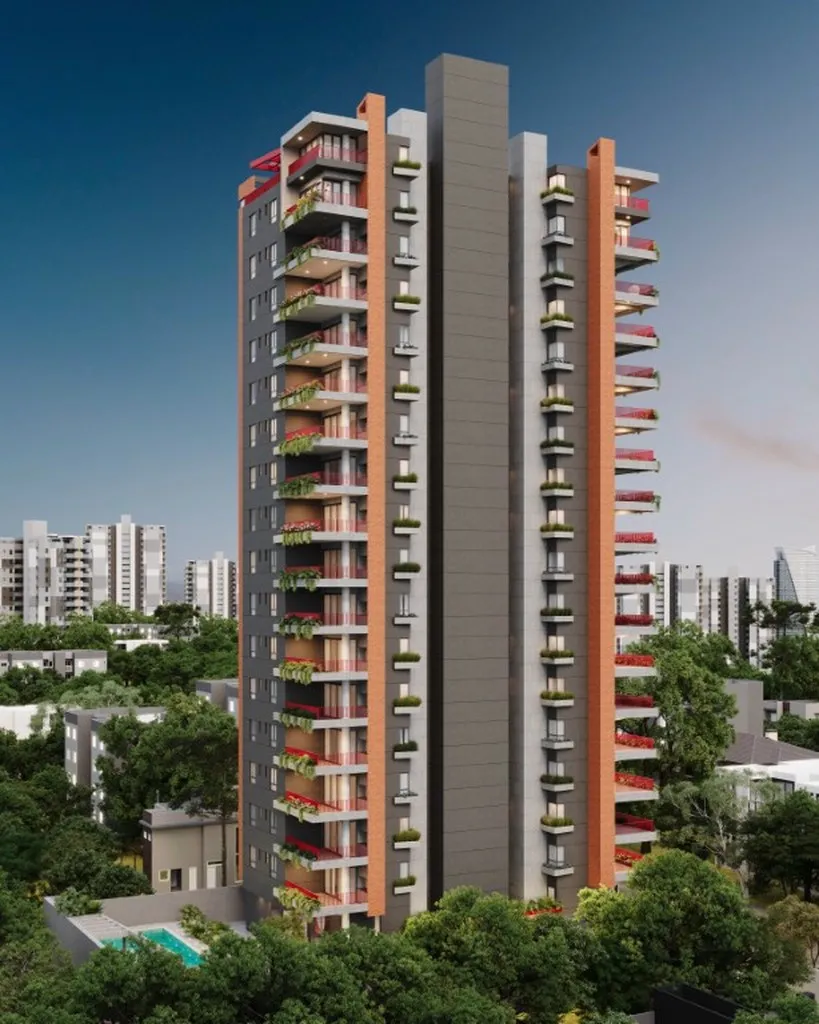 Imagem Apartamento de luxo com 3 quartos e 3 suítes no Condomínio Dona Carlota, localizado no Centro de Santo André-SP