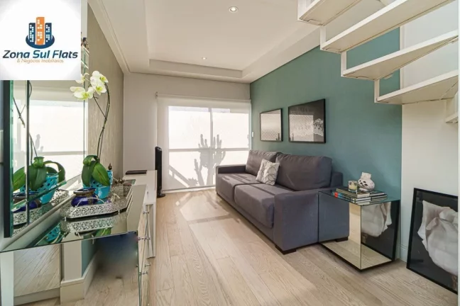 Imagem Lindo Apartamento Duplex à Venda No Morumbi Com 2 Dormitórios Sendo 1 Suíte e 2 Vagas