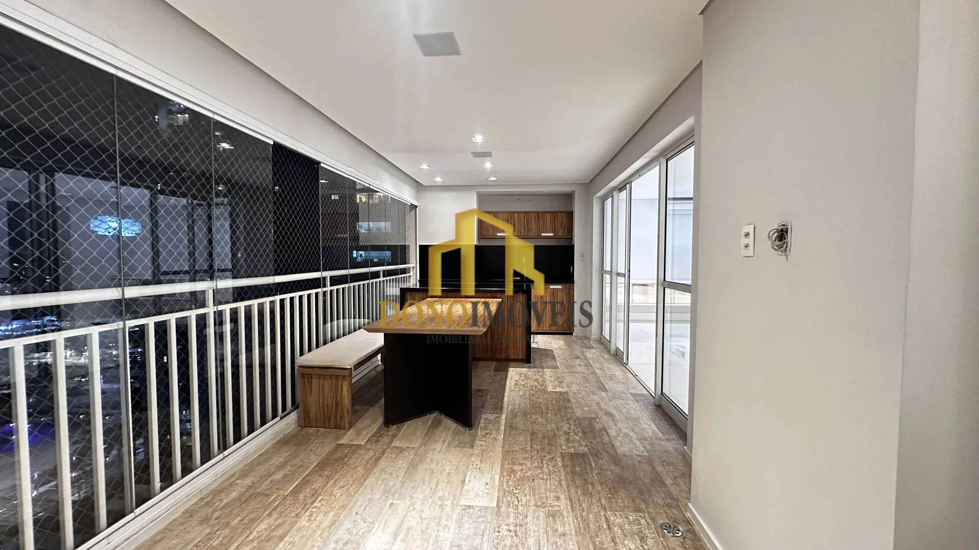 Imagem Apto para Locação no Domo Life com 155m², vista piscina- Centro SBC