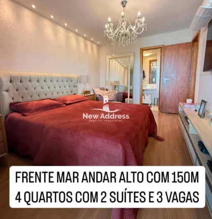 Imagem Apartamento 4 Quartos Porteira Fechada na Praia de Itaparica - Vila Velha/ES