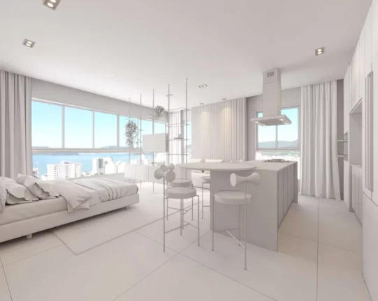 Foto do imóvel Apartamento à venda em Porto Belo, Perequê, com 2 quartos, 100,56m2 em David Cota