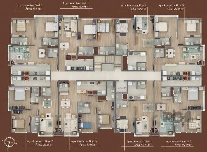 Imagem Apartamento em Centro