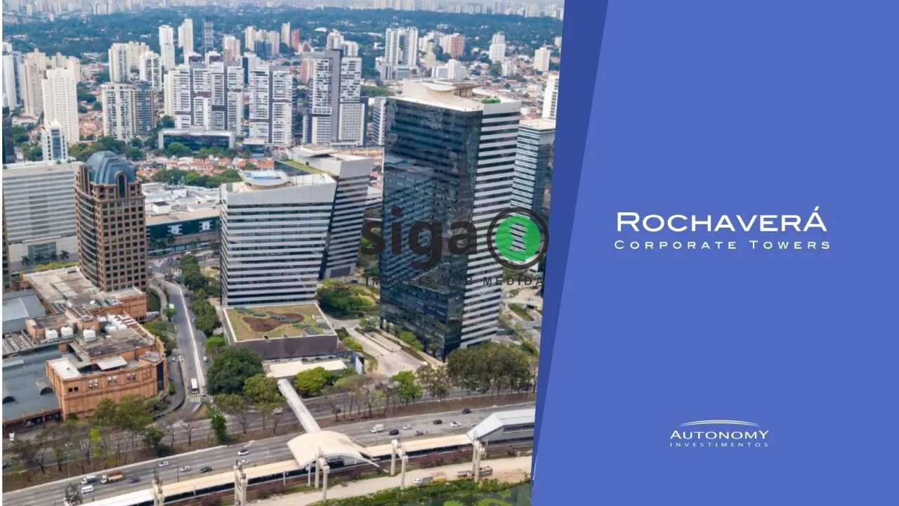 Imagem CONJUNTO COMERCIAL 674M² PARA LOCAÇÃO NO ROCHAVERA COPORATE NO BROOKLIN CHUCRI ZAIDAN