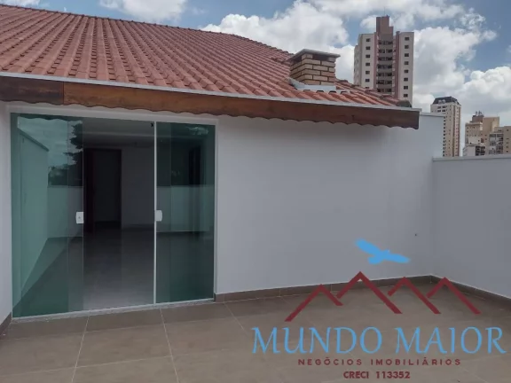 Imagem Cobertura com 2 Quartos e 2 banheiros à Venda, 100 m Vila Alzira !!