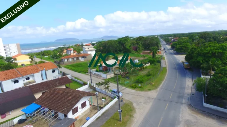 Imagem Terreno Comercial, frente asfalto e perto da praia! Oportunidade no Balneário Rio Gracioso