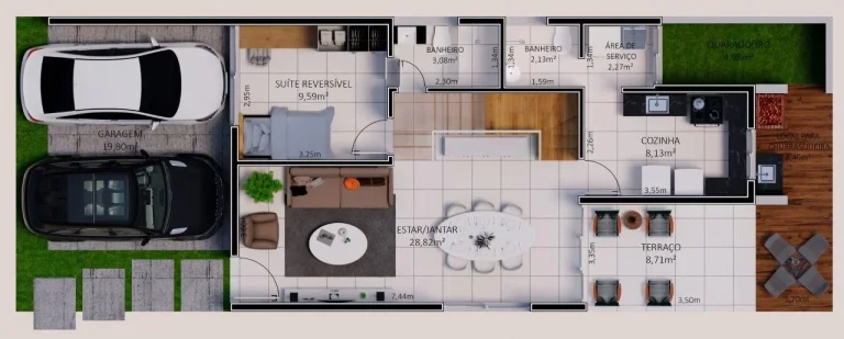 Imagem Casa em Condomínio para Venda em Teresina, Morros, 4 dormitórios, 4 suítes, 4 banheiros, 2 vagas