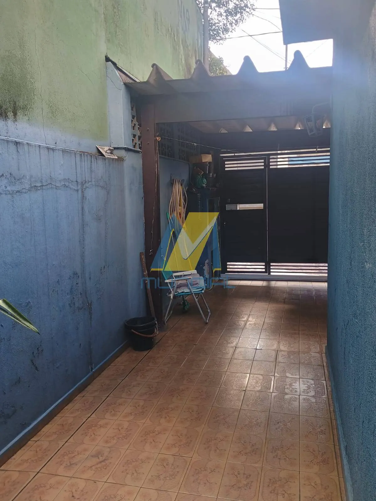 Imagem Casa térrea com 2 quartos na Vila Alto de Santo André, totalmente plana.