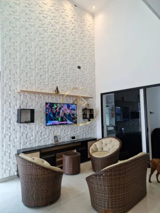 Imagem Casa Sobrado 4 Dormitórios ( 3 suítes), 2 vagas, Bosque dos Manacás.