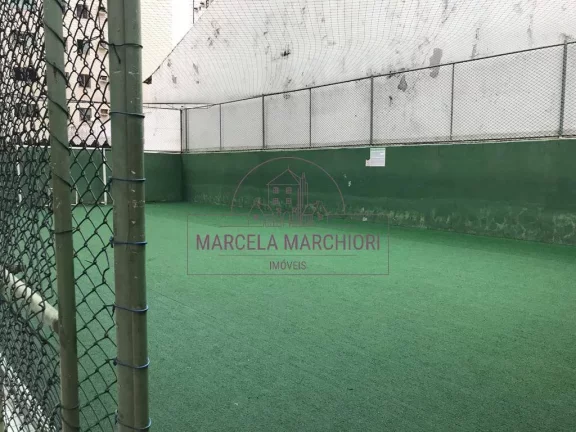 Imagem Apartamento da quadra da praia com vista para o mar, montado e decorado