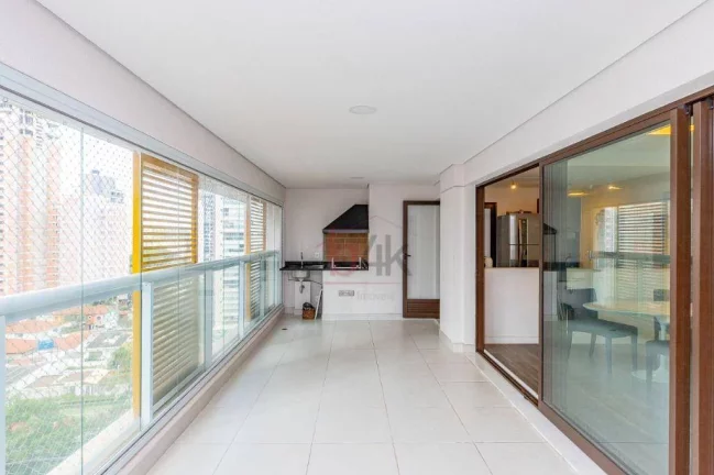 Imagem Apartamento 137m² Brooklin: 3 Suítes, Varanda Gourmet e Lazer Completo, 600m Metrô
