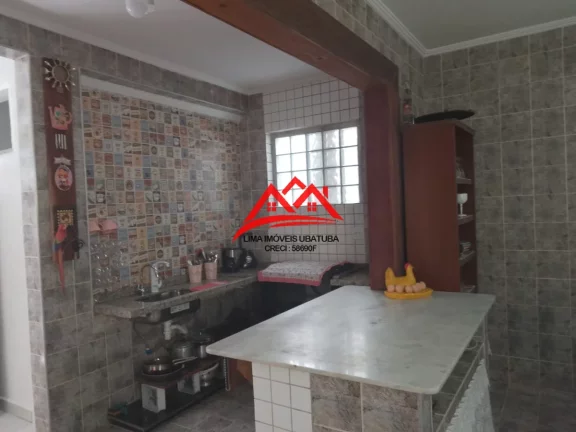 Imagem Casa na praia do Perequê Açu, Ubatuba, com 2 suítes