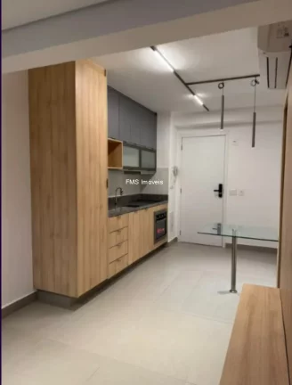 Imagem Apartamento para locação em Moema, com 1 quarto, 1 banheiro.