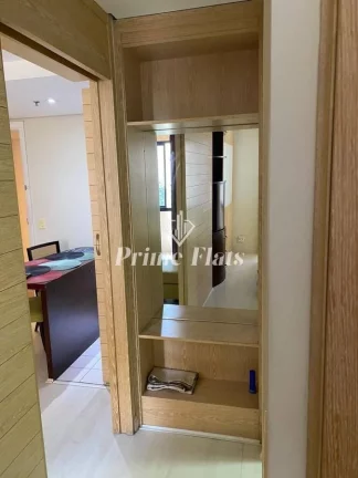 Imagem Flat disponível para locação no Aparthotel Adagio São Paulo Moema, com 39m², 1 dormitório e 1 vaga