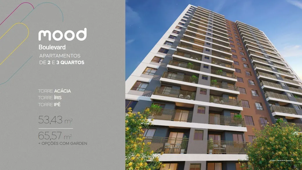 Imagem Apartamento para Venda em Fortaleza, Presidente Kennedy, 2 dormitórios, 1 suíte, 2 banheiros, 1 vaga